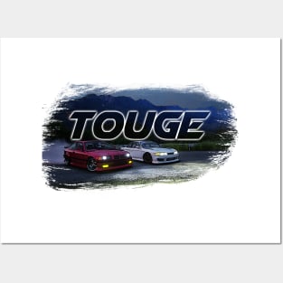 Touge drift Posters and Art